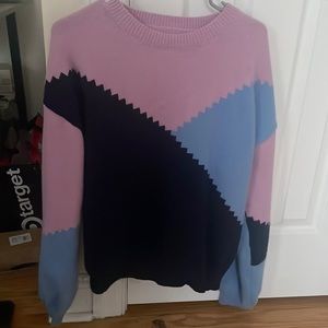 Colorblock Sweater; Target XXL